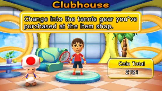 Screenshot for Mario Tennis Open