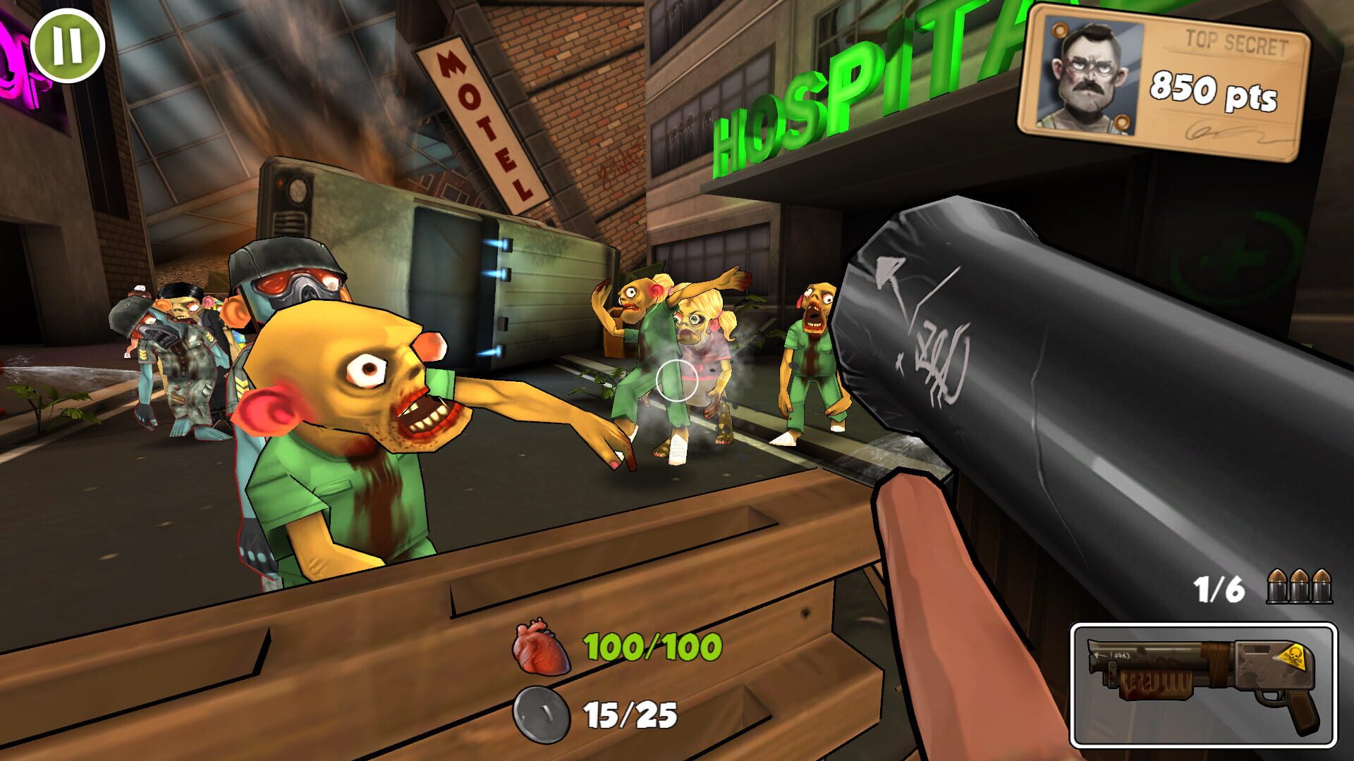 Screenshot for Rage Against the Zombies