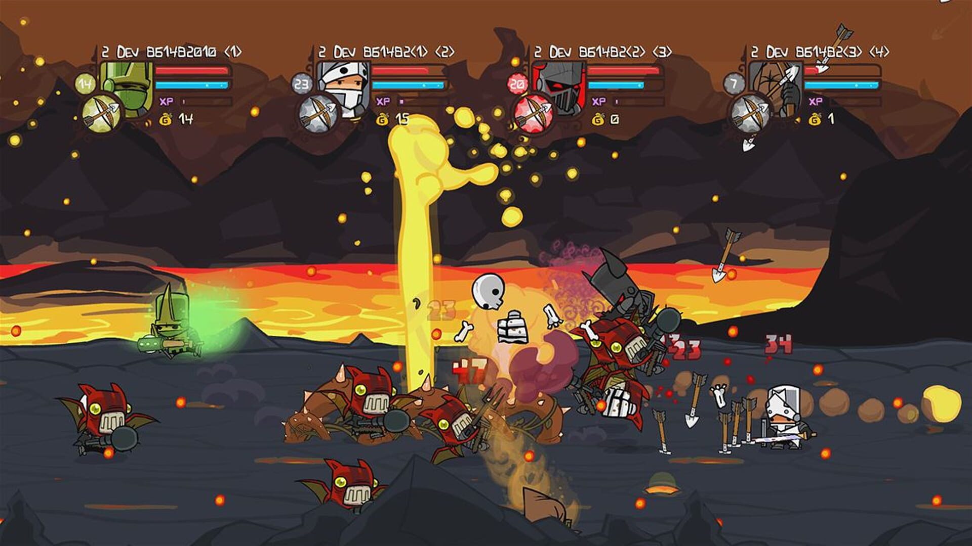 Screenshot for Castle Crashers