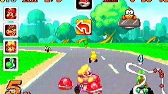 Screenshot for Mario Kart: Super Circuit