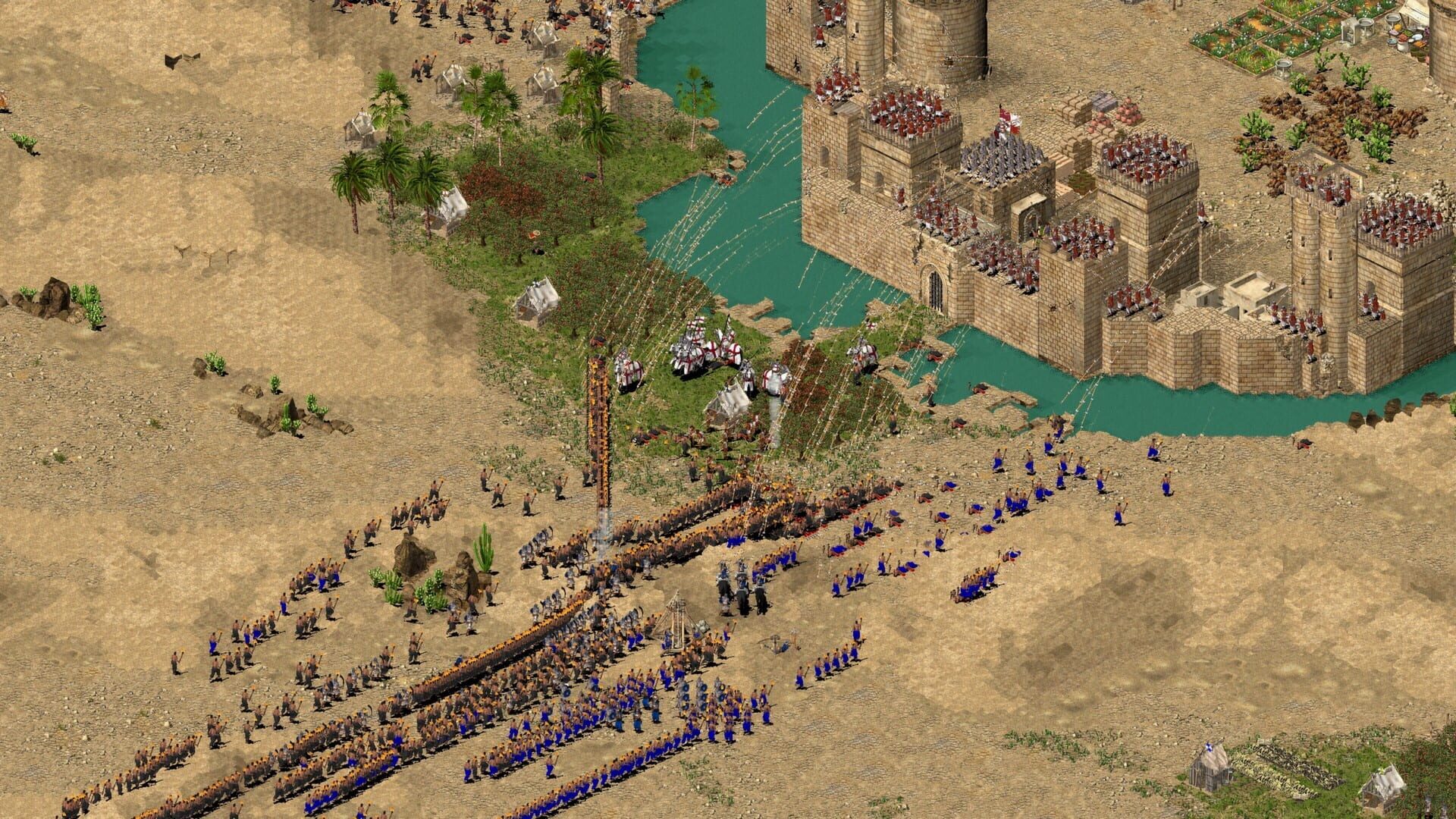 Screenshot for Stronghold Crusader HD