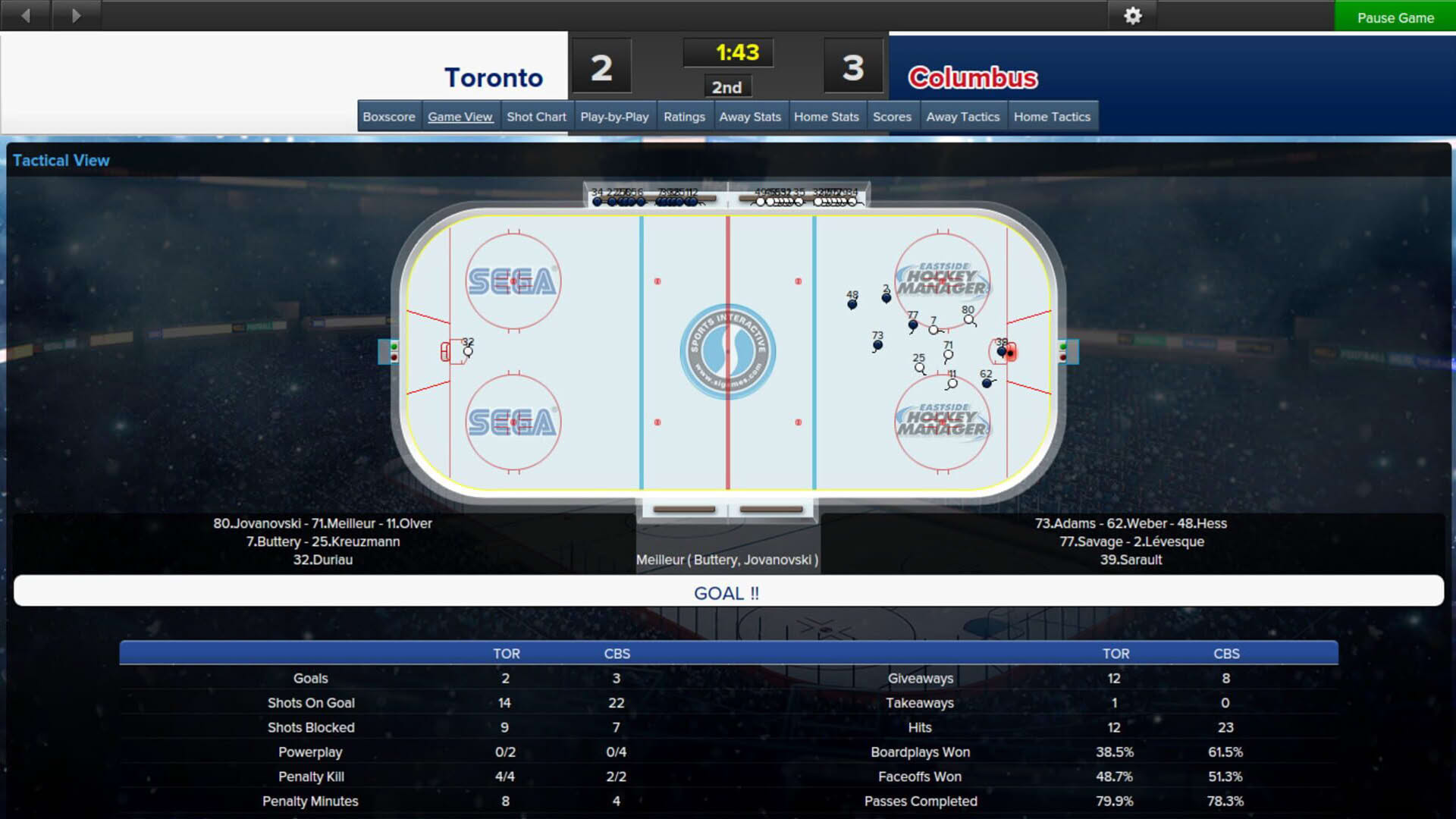 Screenshot for Eastside Hockey Manager