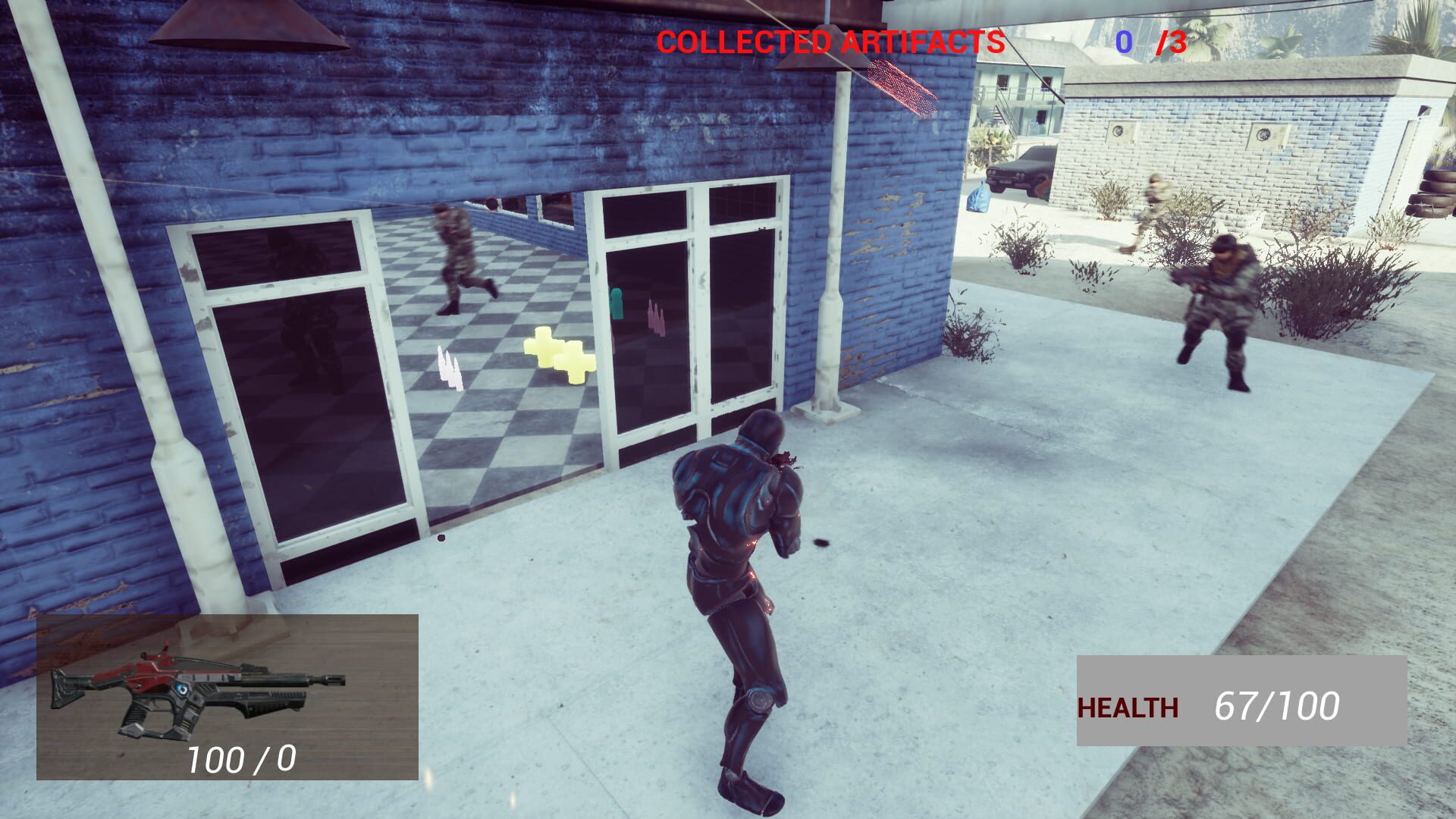 Screenshot for Cyborg Invasion Shooter 2: Battle of Earth