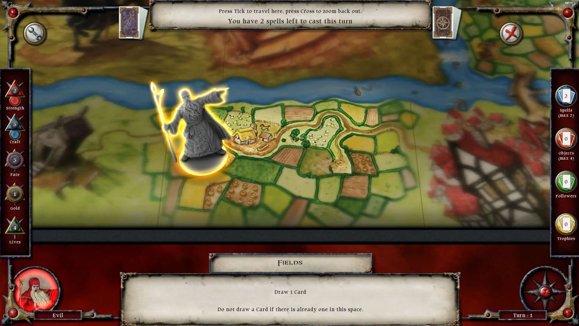 Screenshot for Talisman: Prologue