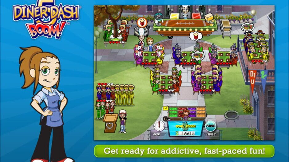 Screenshot for Diner Dash 5: Boom!