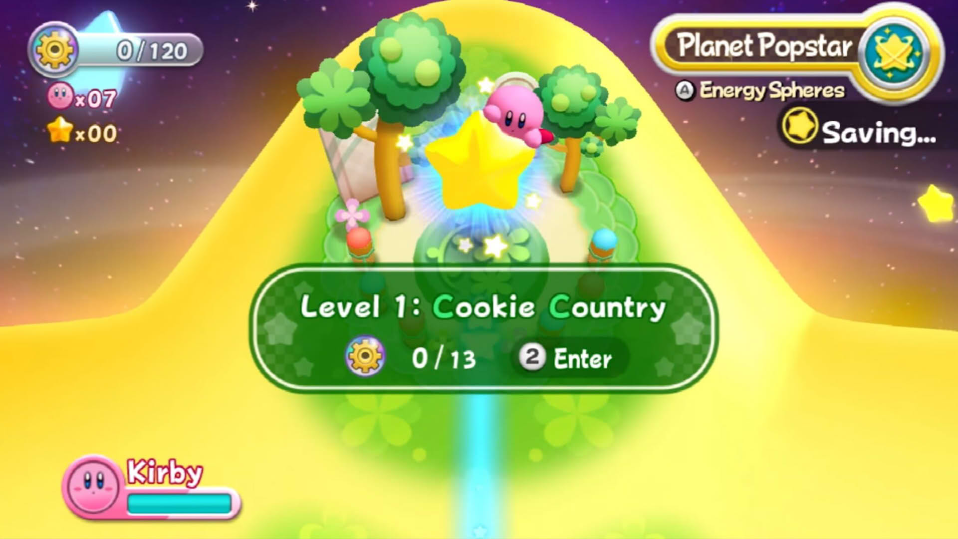 Screenshot for Kirby's Return to Dream Land