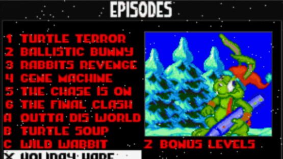 Screenshot for Jazz Jackrabbit: Holiday Hare 1995