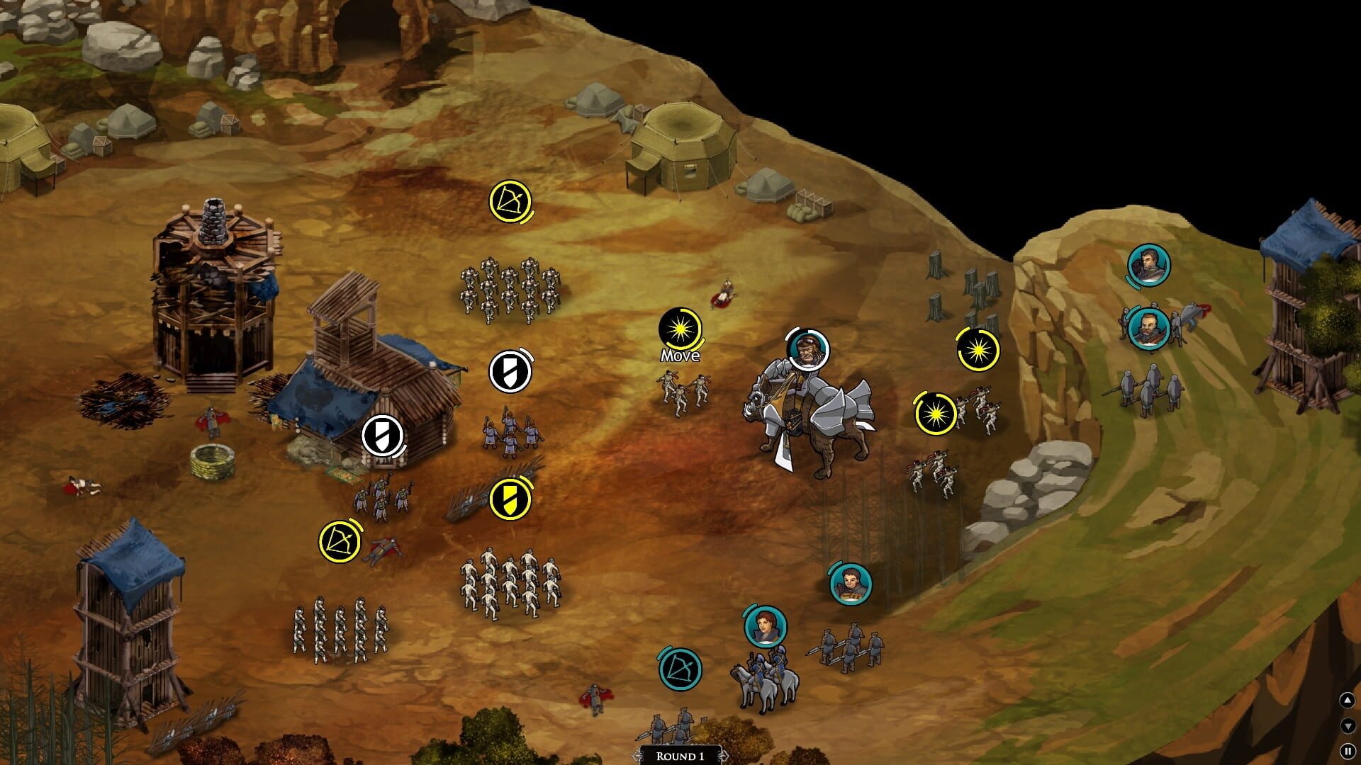Screenshot for Ravenmark: Scourge of Estellion
