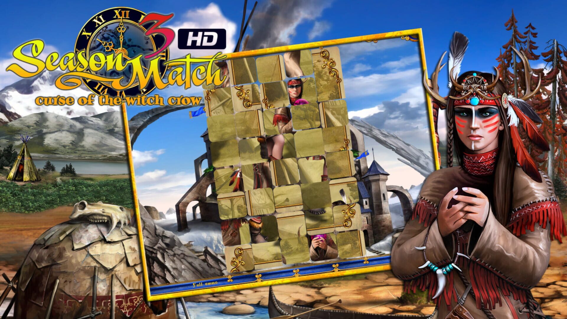 Screenshot for Season Match 3: Curse of the Witch Crow