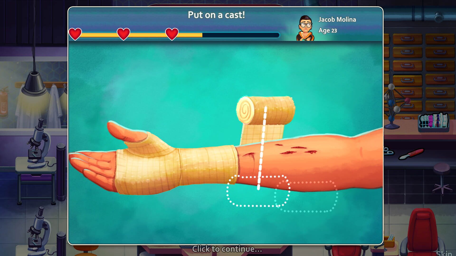 Screenshot for Heart's Medicine: Hospital Heat