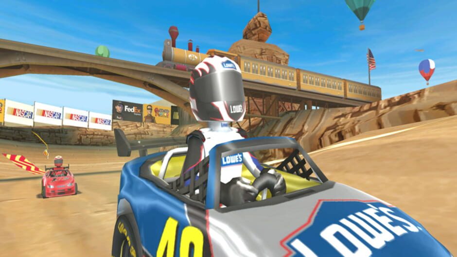 Screenshot for NASCAR Kart Racing