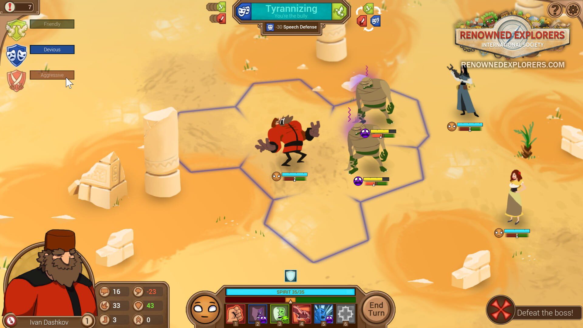 Screenshot for Renowned Explorers: International Society