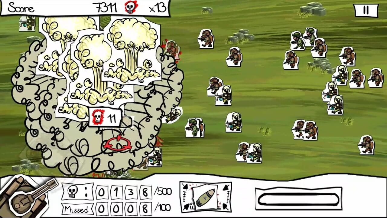Screenshot for Paper Wars: Cannon Fodder Devastated