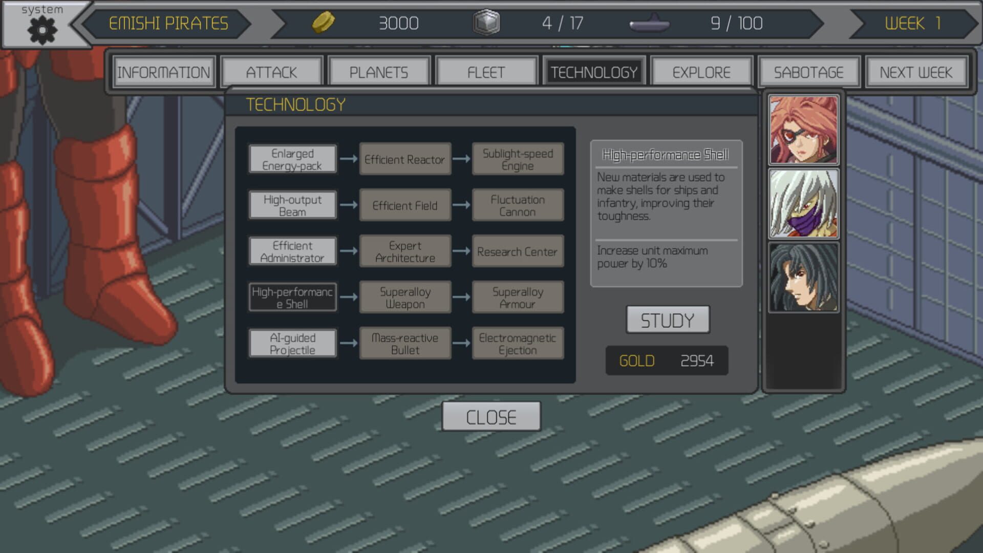 Screenshot for Chaos Sector