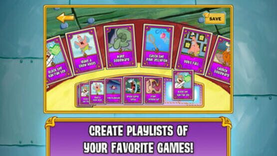 Screenshot for SpongeBob's Game Frenzy