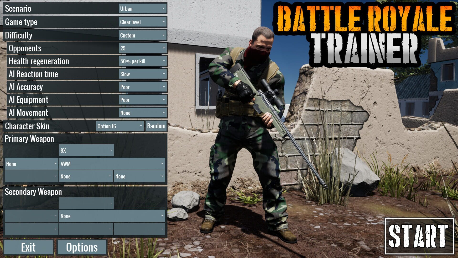 Screenshot for Battle Royale Trainer
