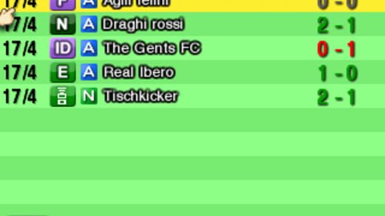 Screenshot for Nintendo Pocket Football Club