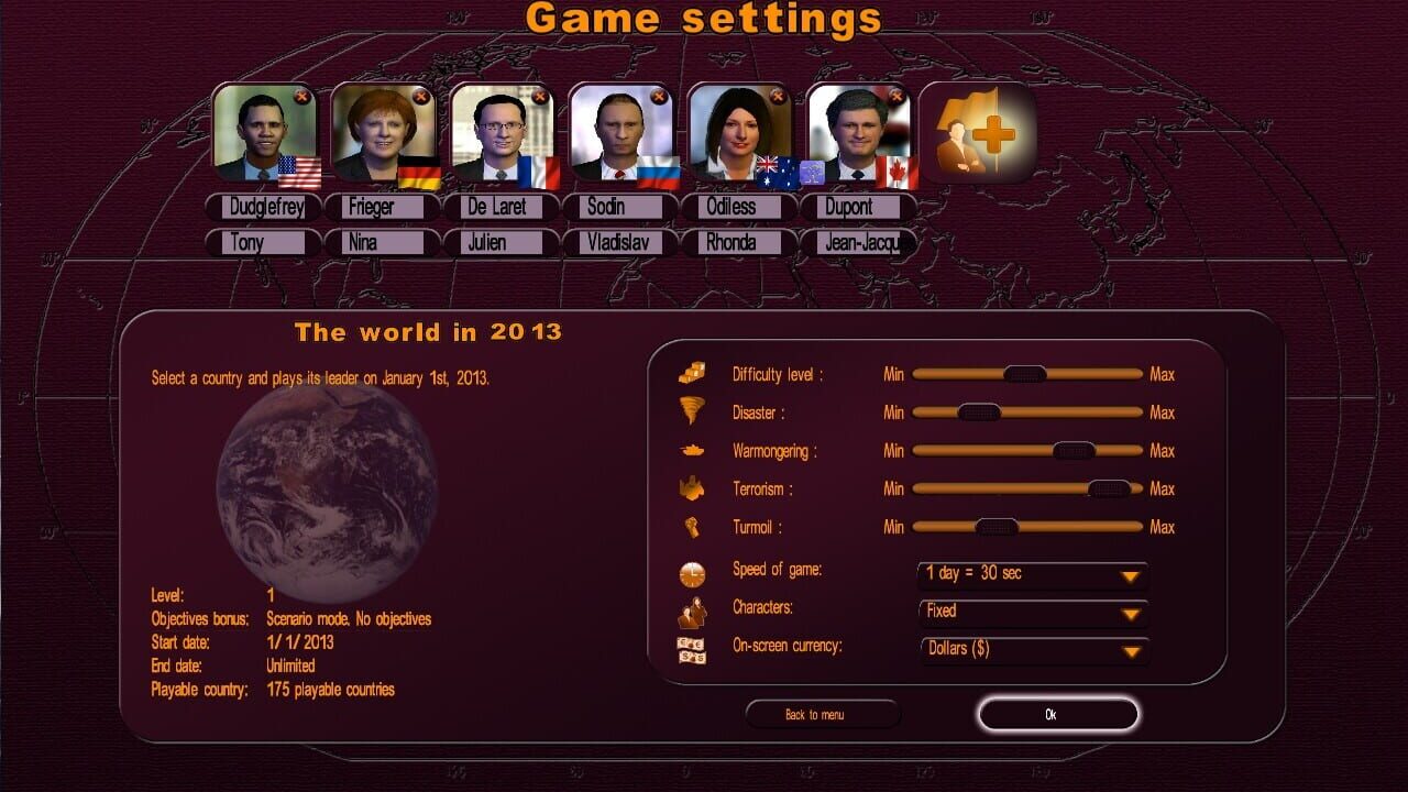 Screenshot for Masters of the World: Geopolitical Simulator 3
