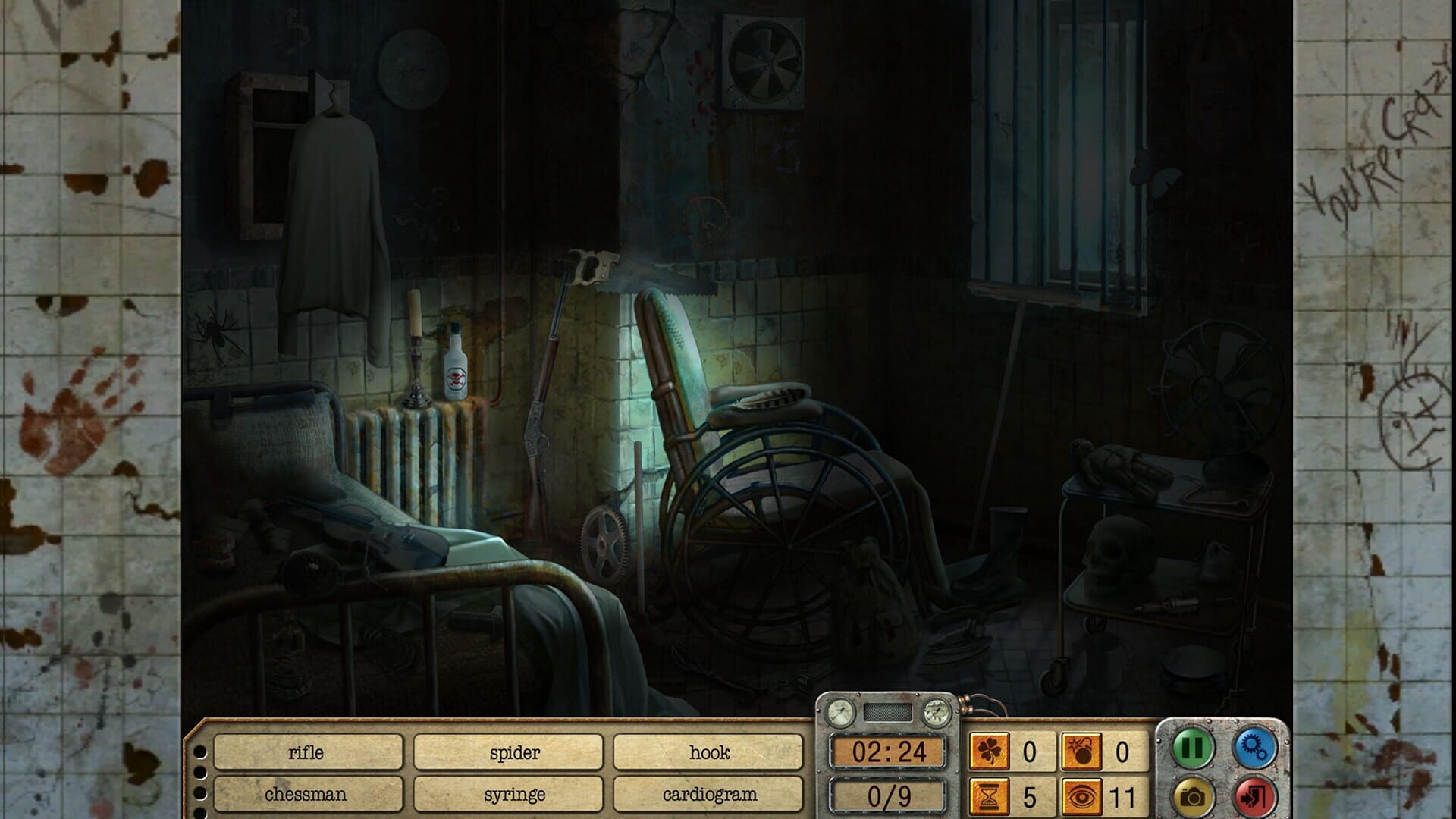 Screenshot for Dark Asylum: Mystery Adventure