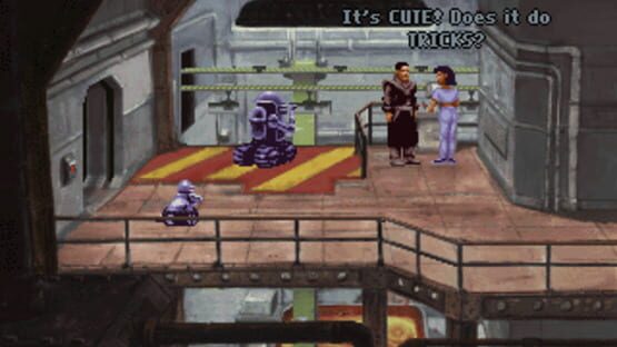 Screenshot for Beneath a Steel Sky