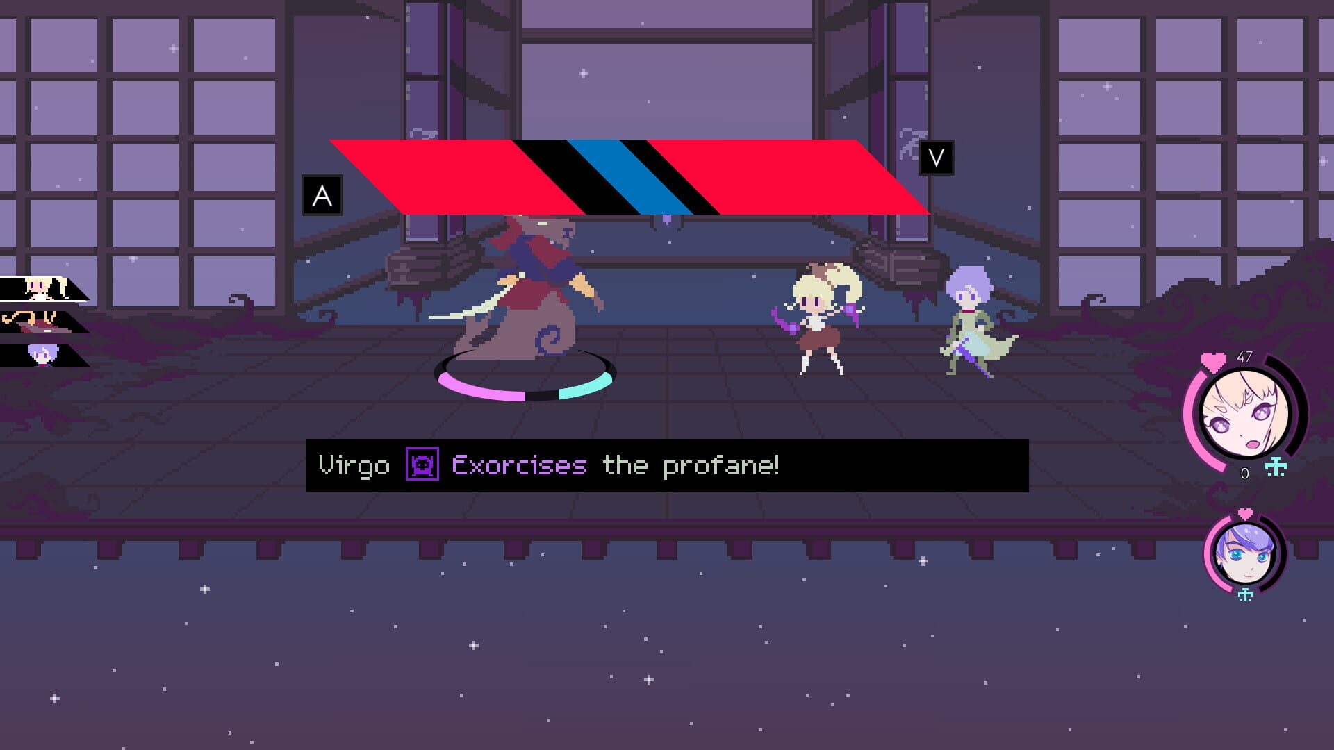 Screenshot for Virgo Versus the Zodiac