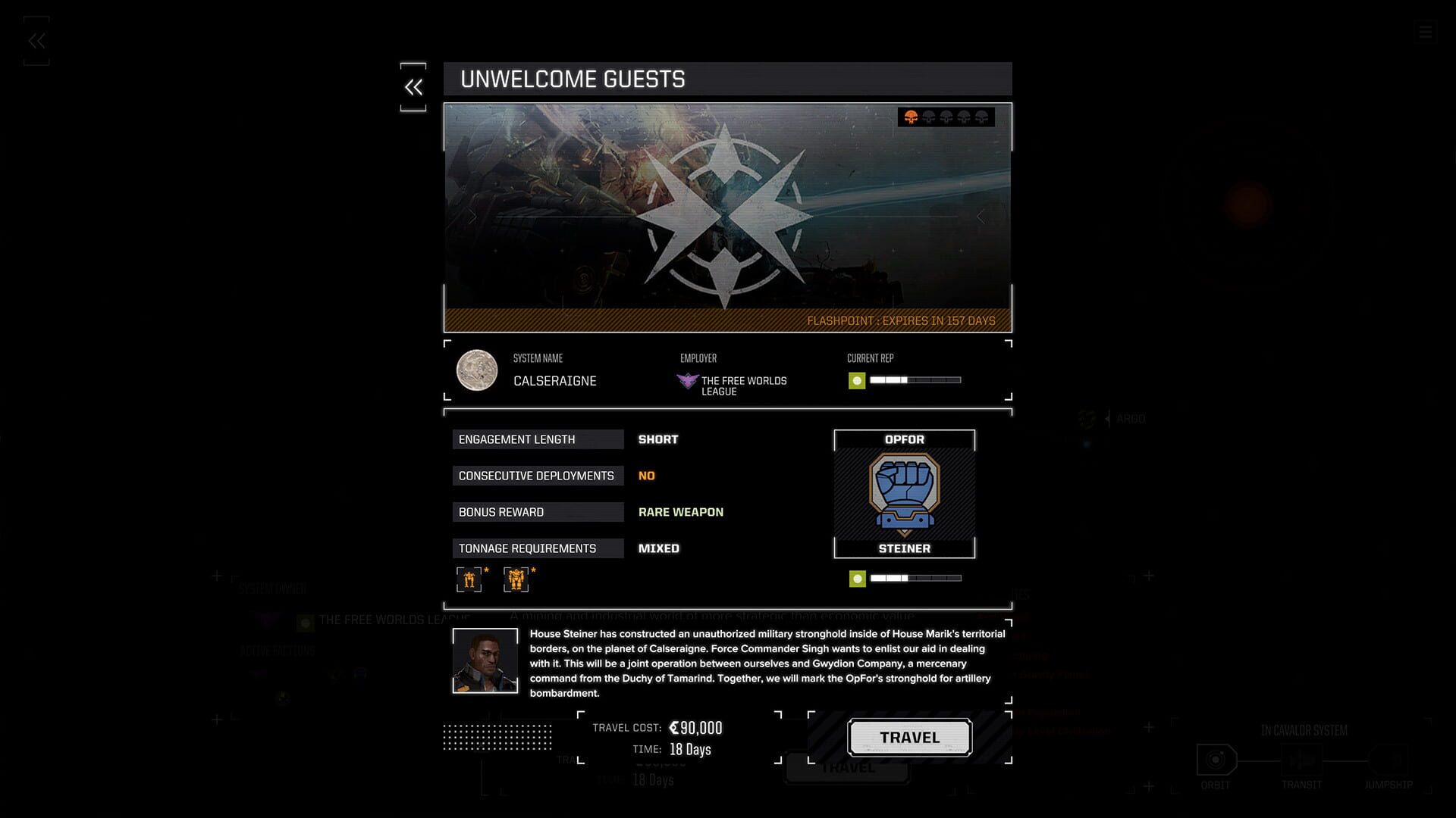 Screenshot for BattleTech: Flashpoint