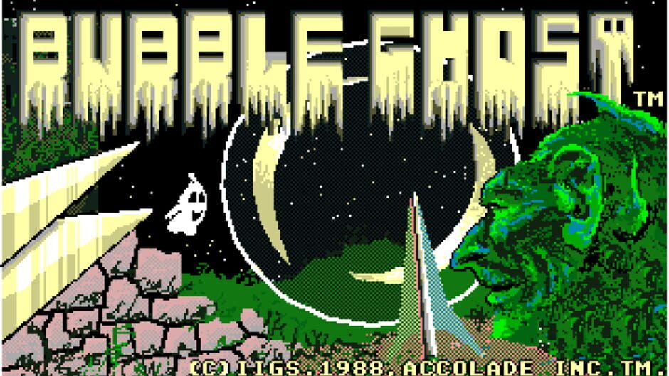Screenshot for Bubble Ghost