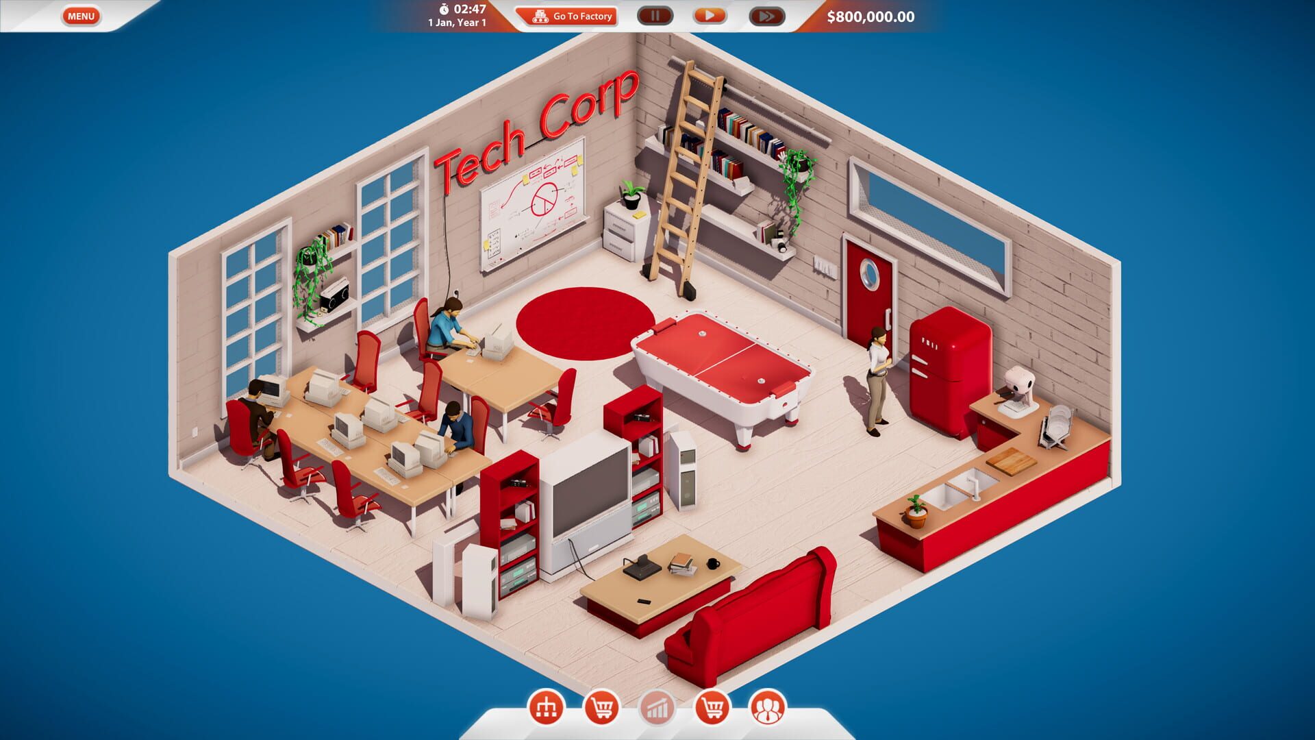 Screenshot for Tech Corp.