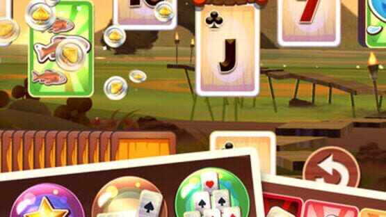 Screenshot for Tiki Solitaire TriPeaks
