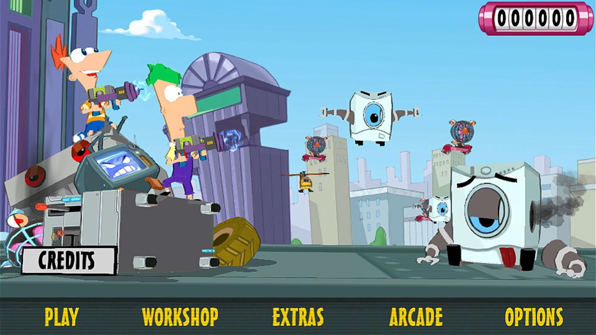 Screenshot for Phineas and Ferb: Day of Doofenshmirtz