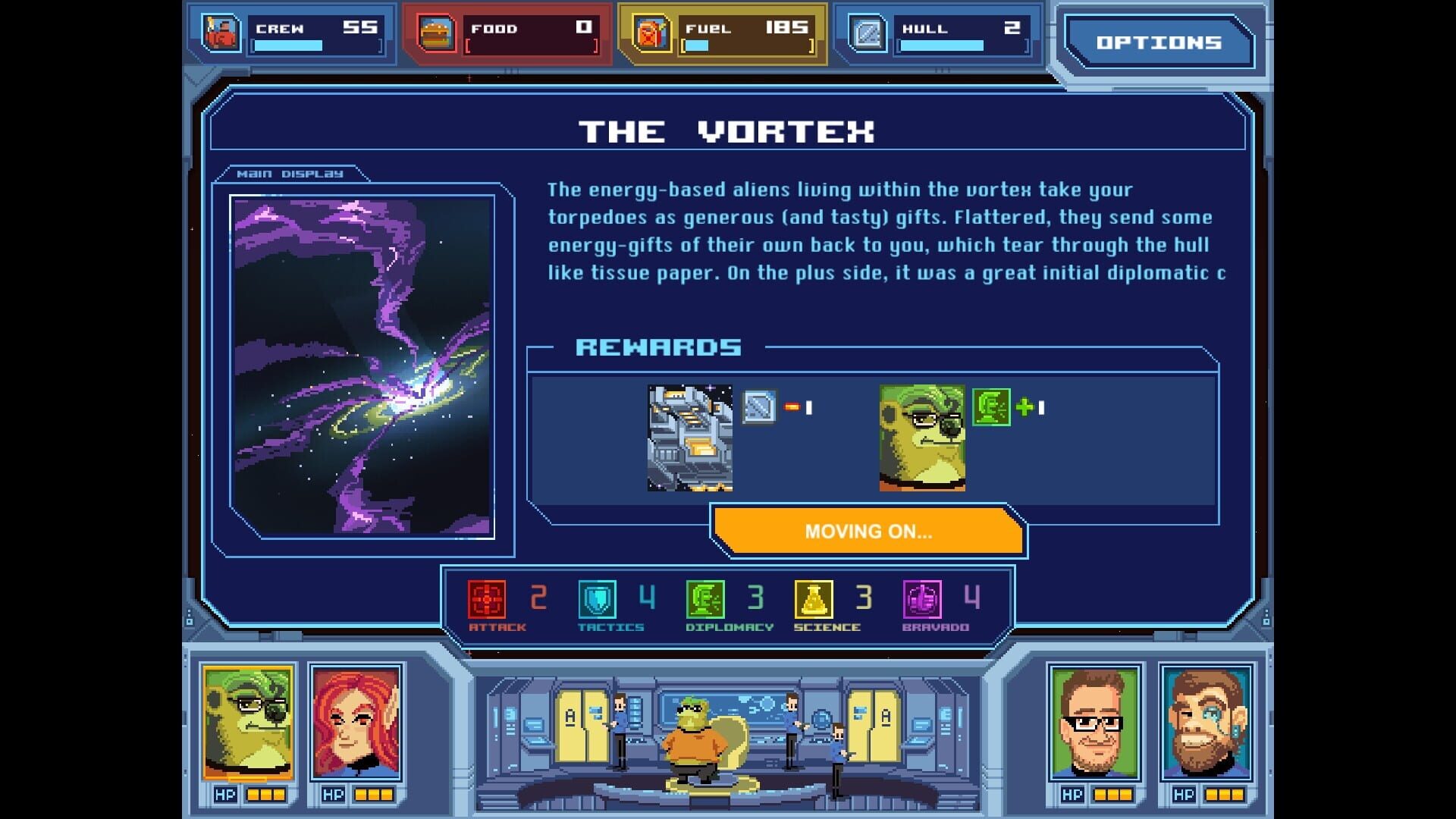 Screenshot for Orion Trail