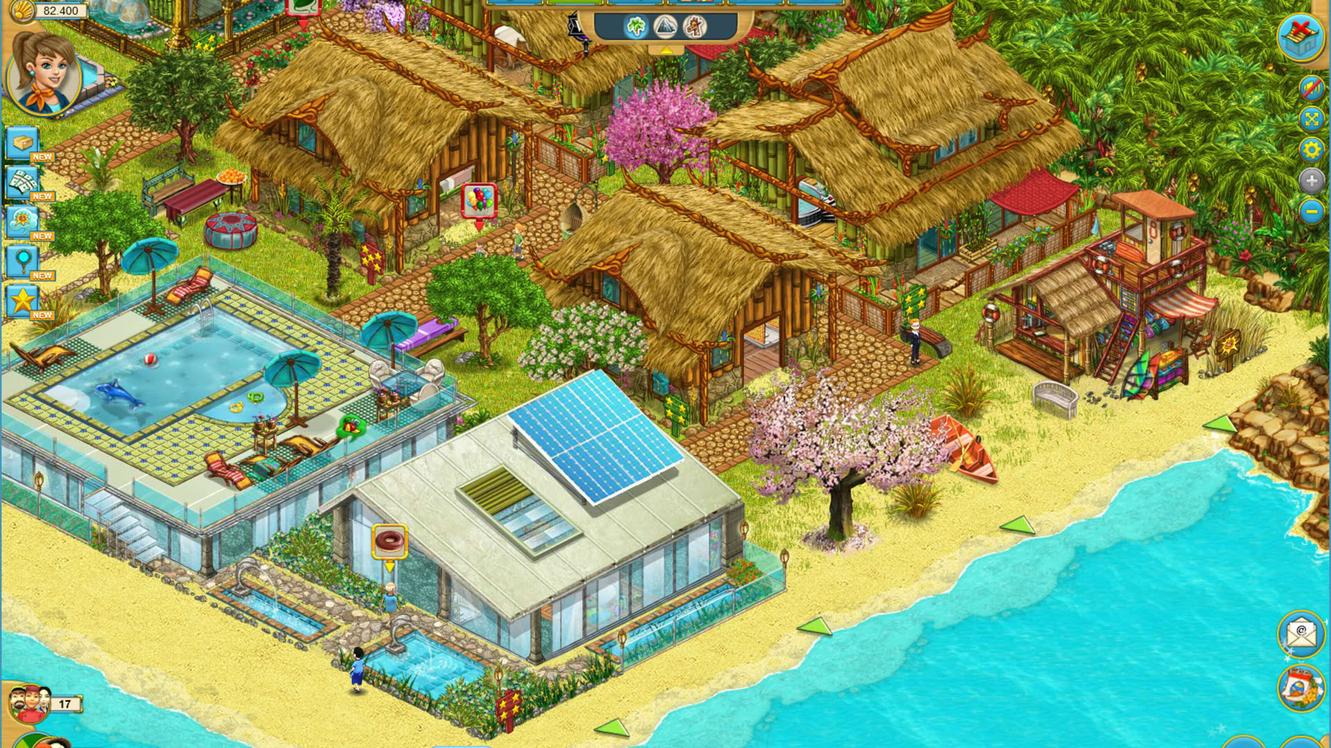 Screenshot for My Sunny Resort