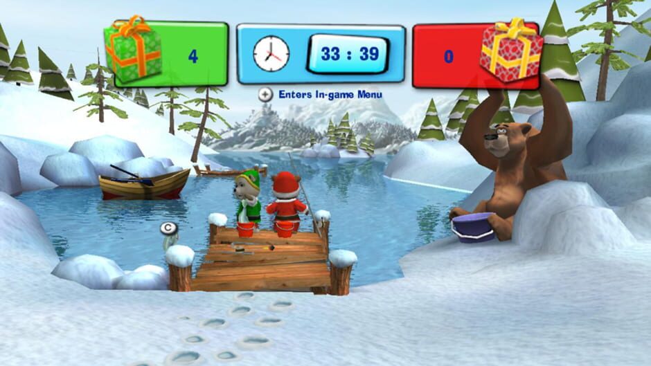 Screenshot for Hubert the Teddy Bear: Winter Games