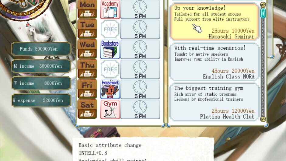 Screenshot for Princess Maker 5