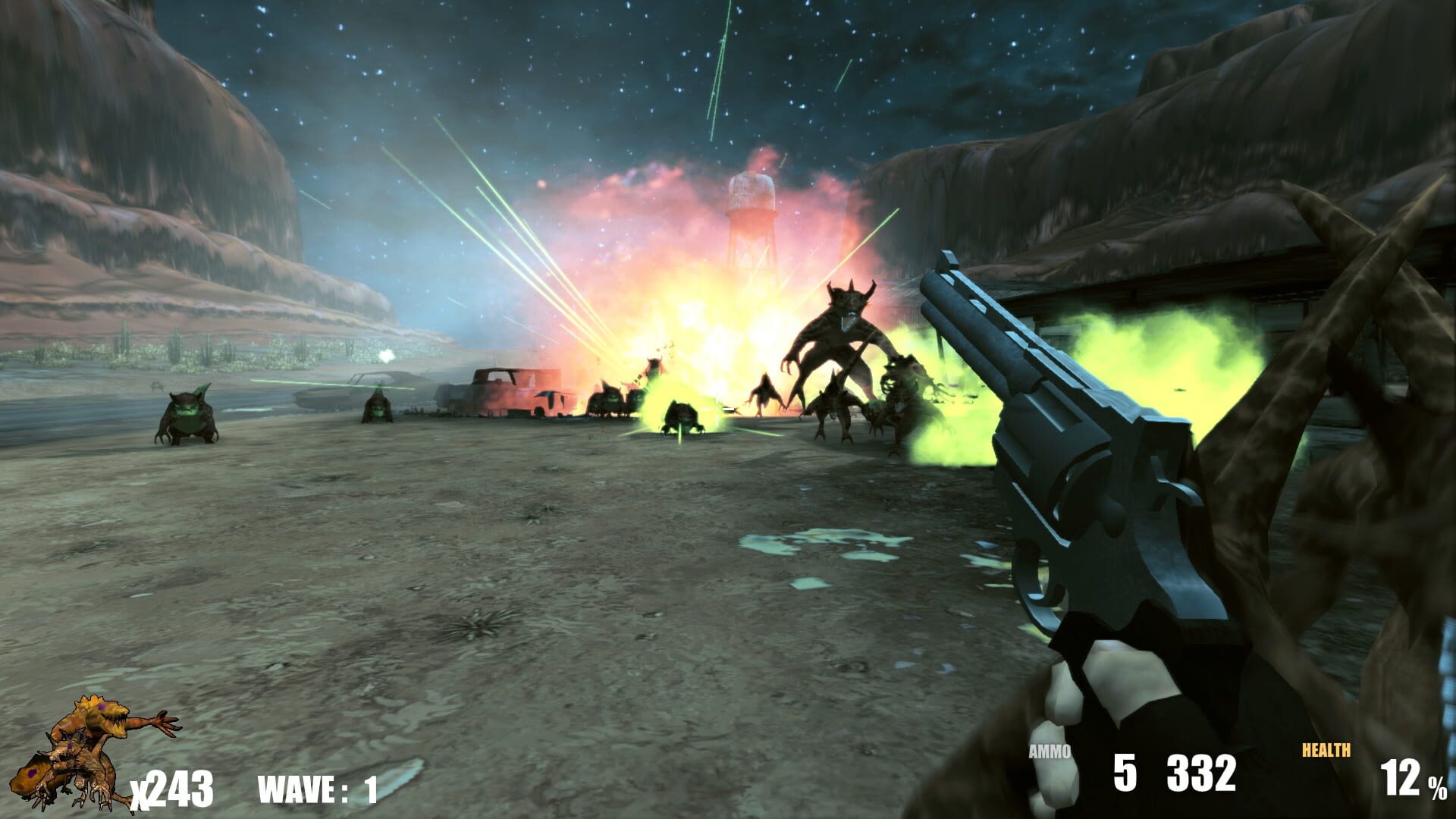 Screenshot for Action Alien : Prelude