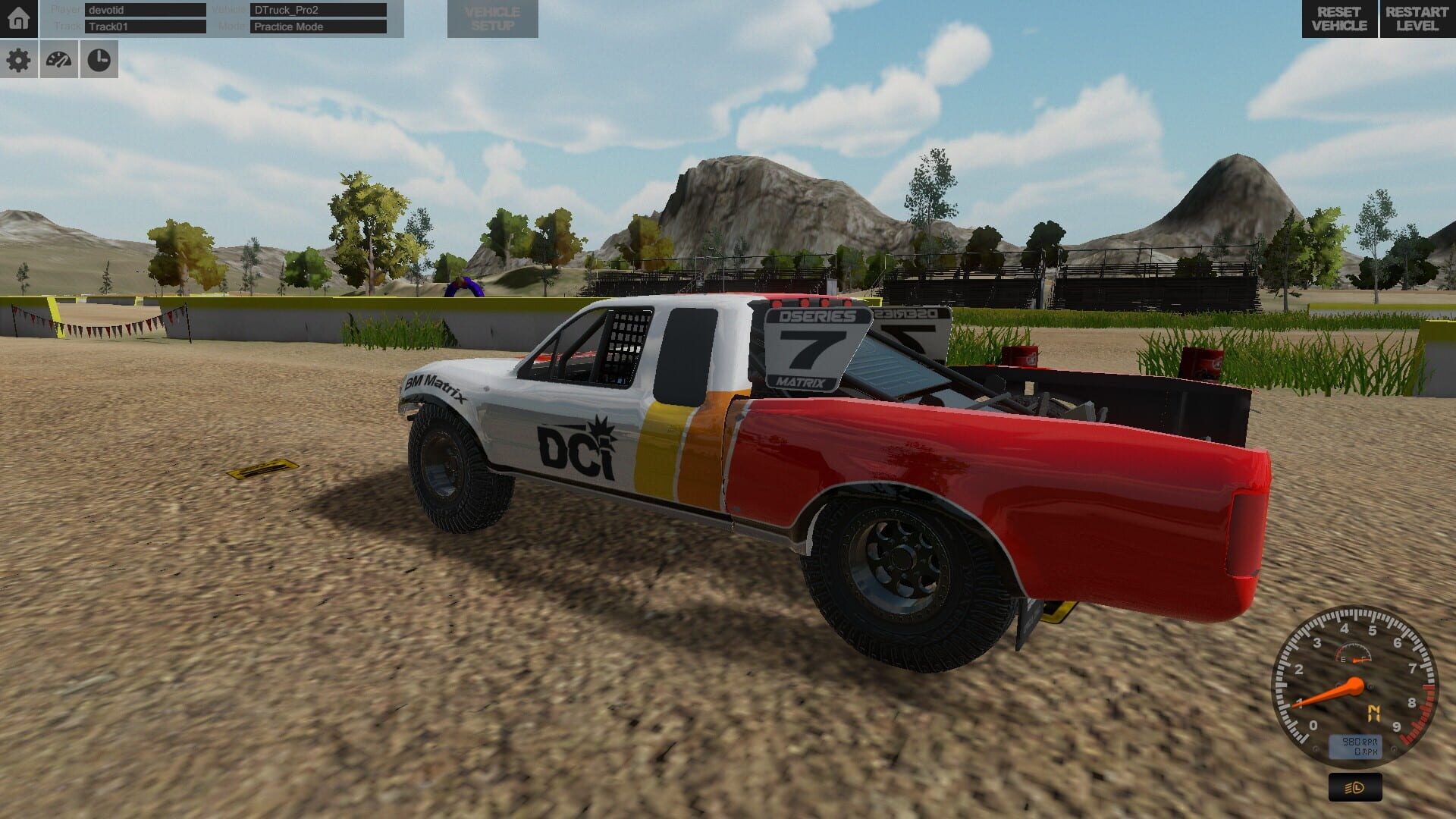 Screenshot for D Series Off Road Driving Simulation
