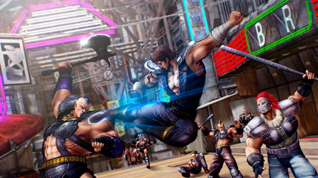 Screenshot for Fist of the North Star: Lost Paradise