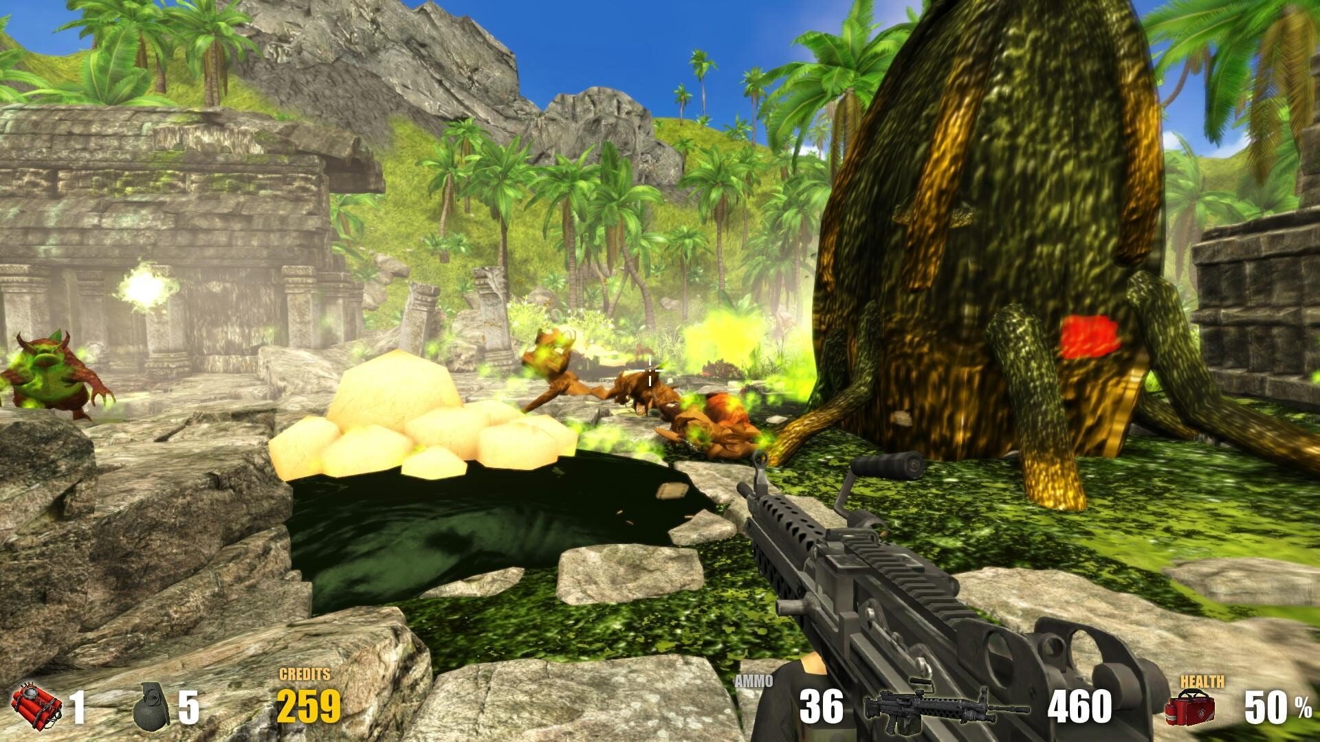 Screenshot for Action Alien: Tropical Mayhem