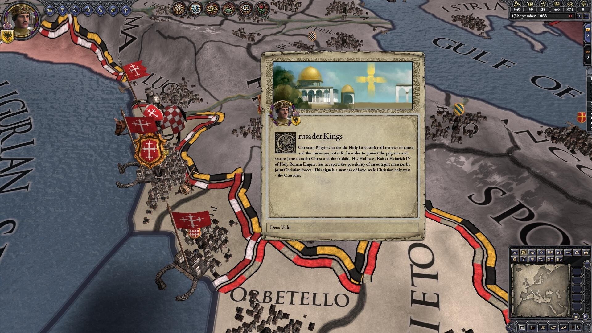 Screenshot for Crusader Kings II: Sons of Abraham
