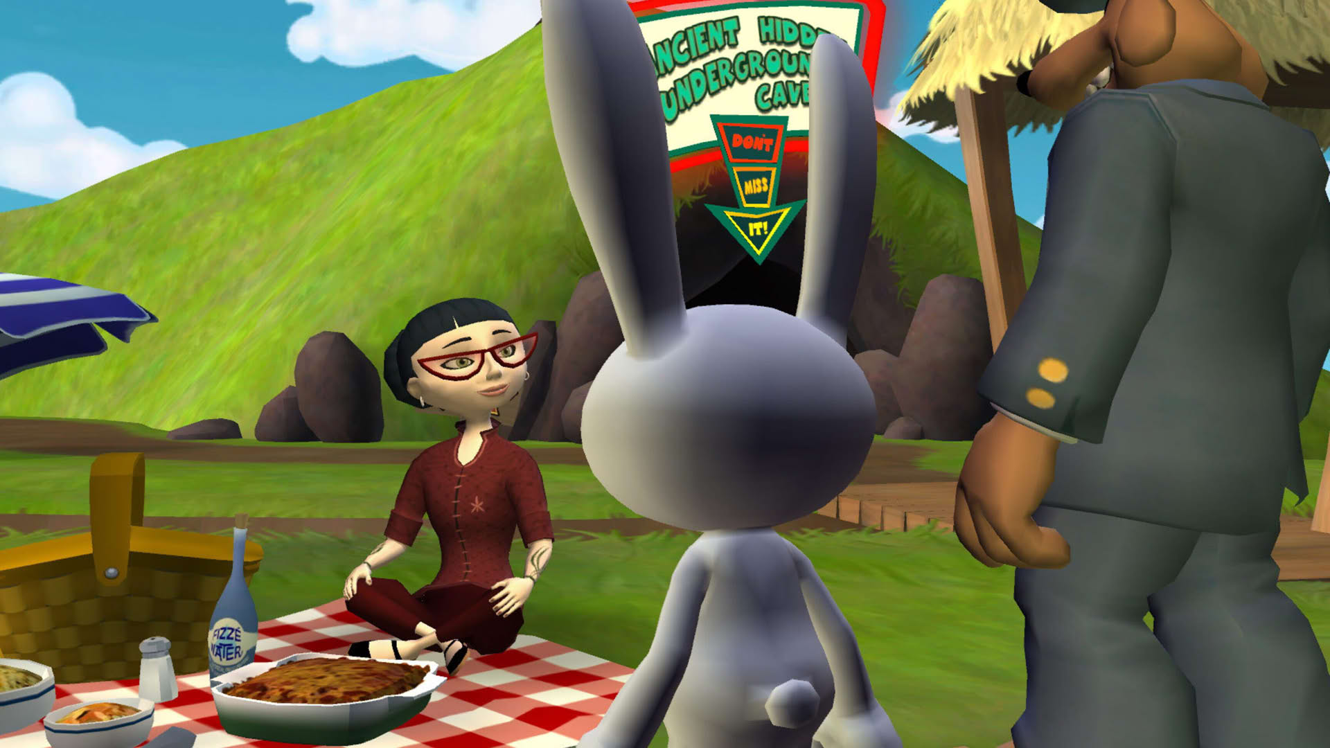 Screenshot for Sam & Max: Beyond Time and Space - Episode 2: Moai Better Blues