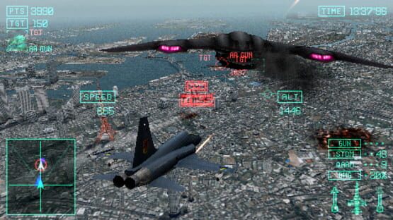 Screenshot for Ace Combat: Joint Assault