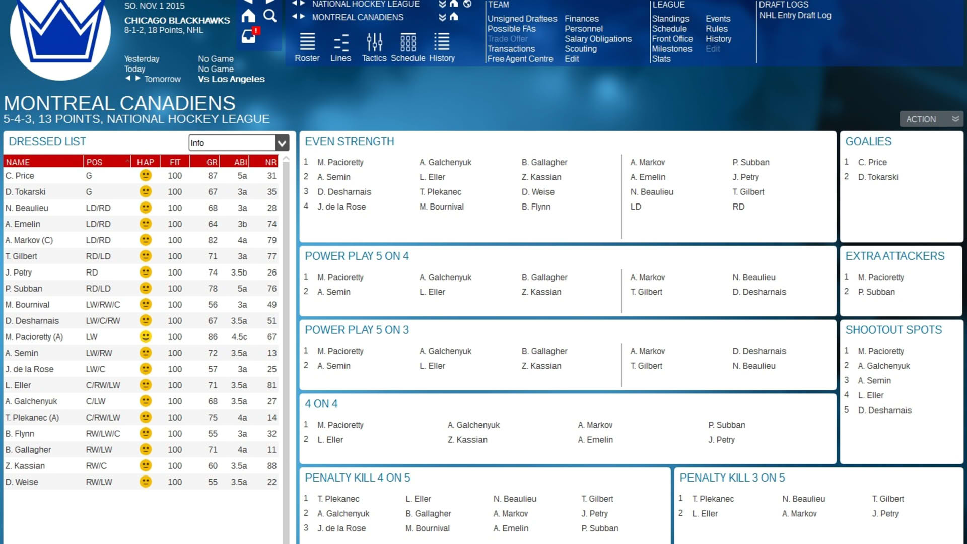 Screenshot for Franchise Hockey Manager 2