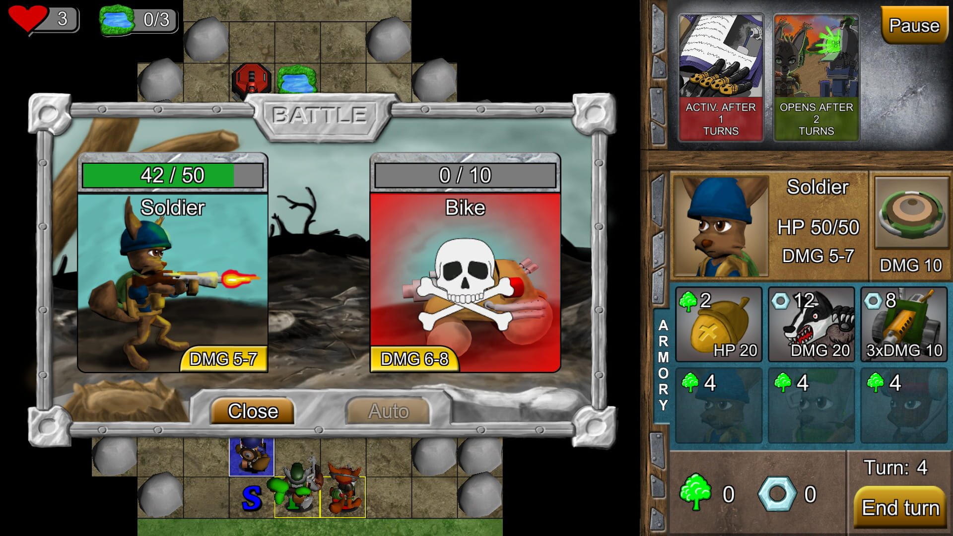 Screenshot for Army of Squirrels