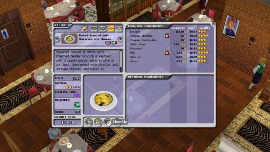 Screenshot for Restaurant Empire