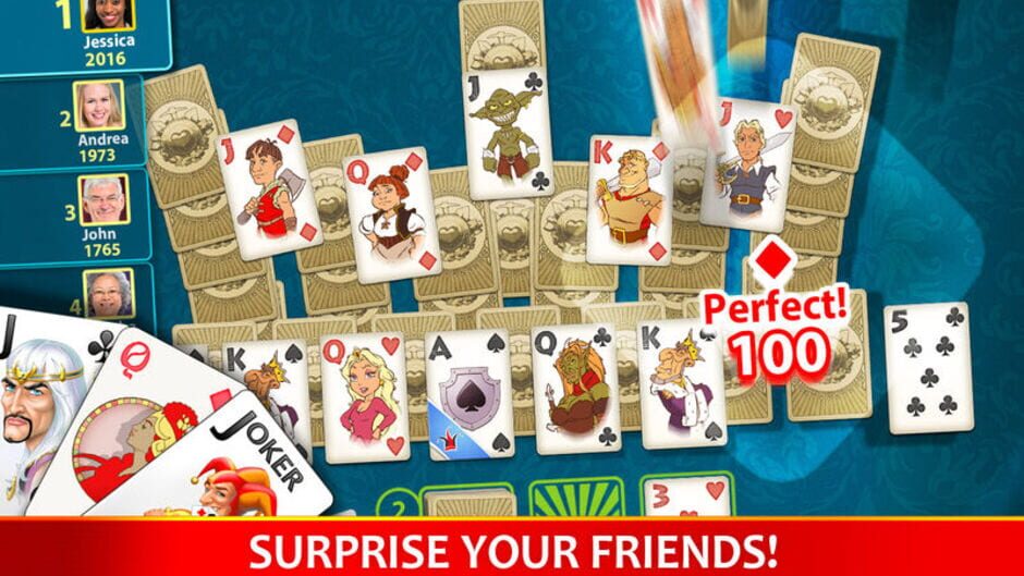 Screenshot for Solitaire Perfect Match
