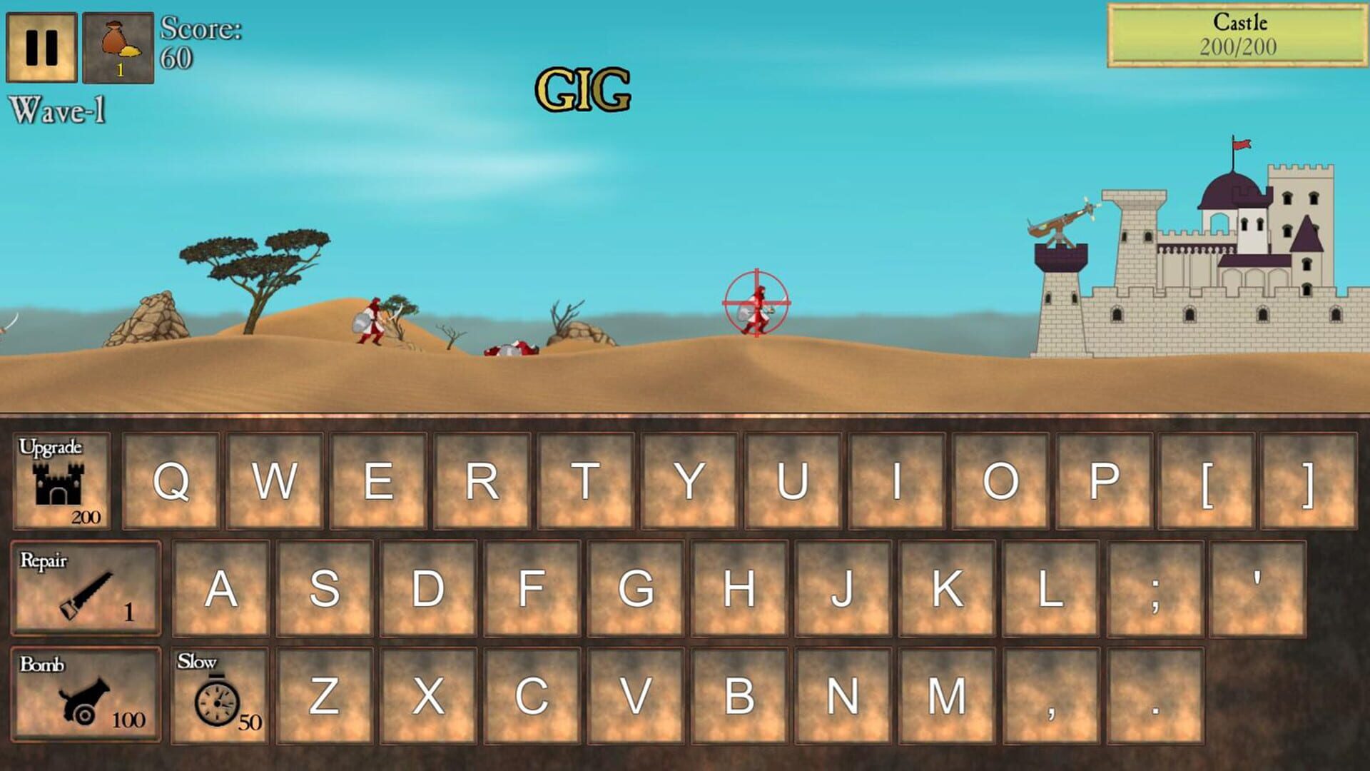 Screenshot for Type Defense