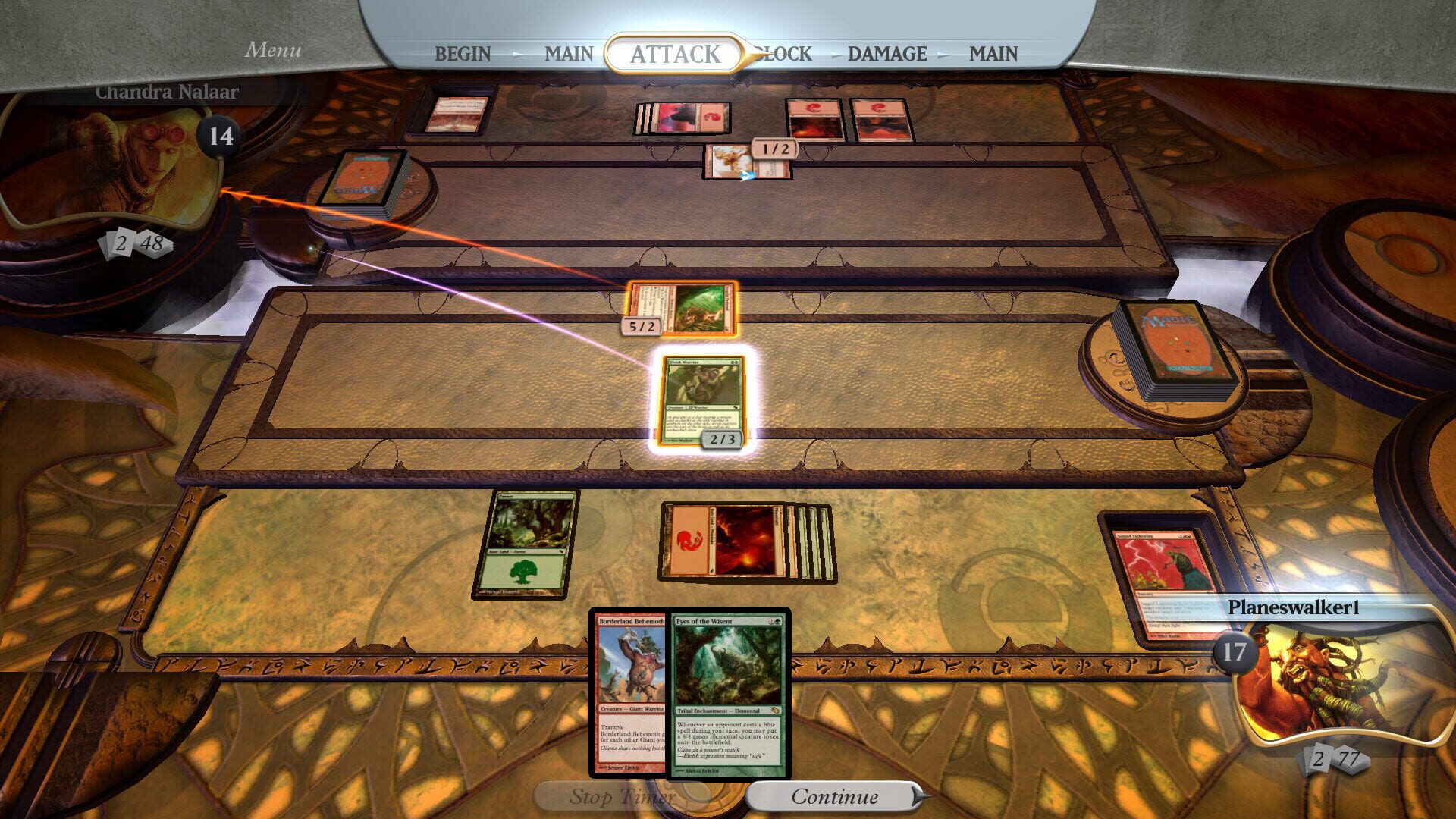 Screenshot for Magic: The Gathering - Duels of the Planeswalkers