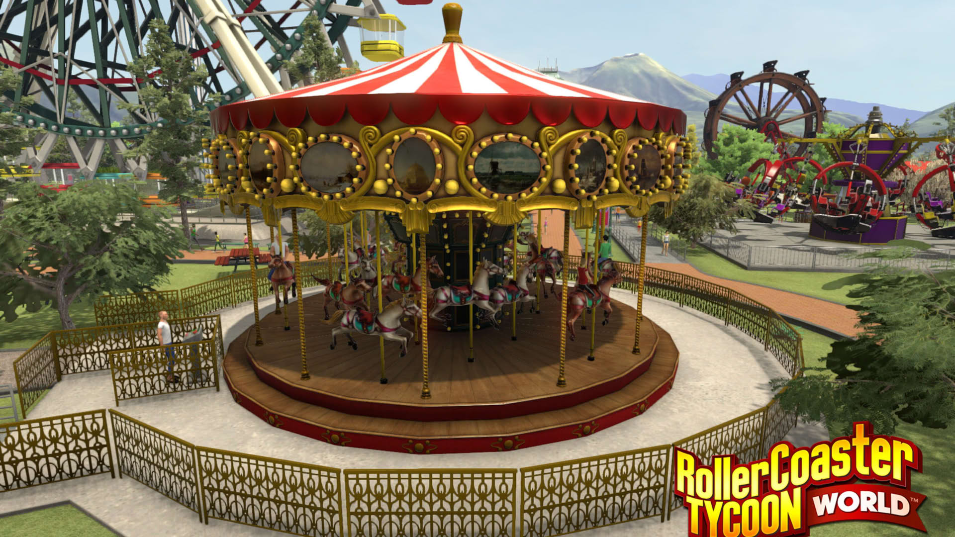 Screenshot for RollerCoaster Tycoon World