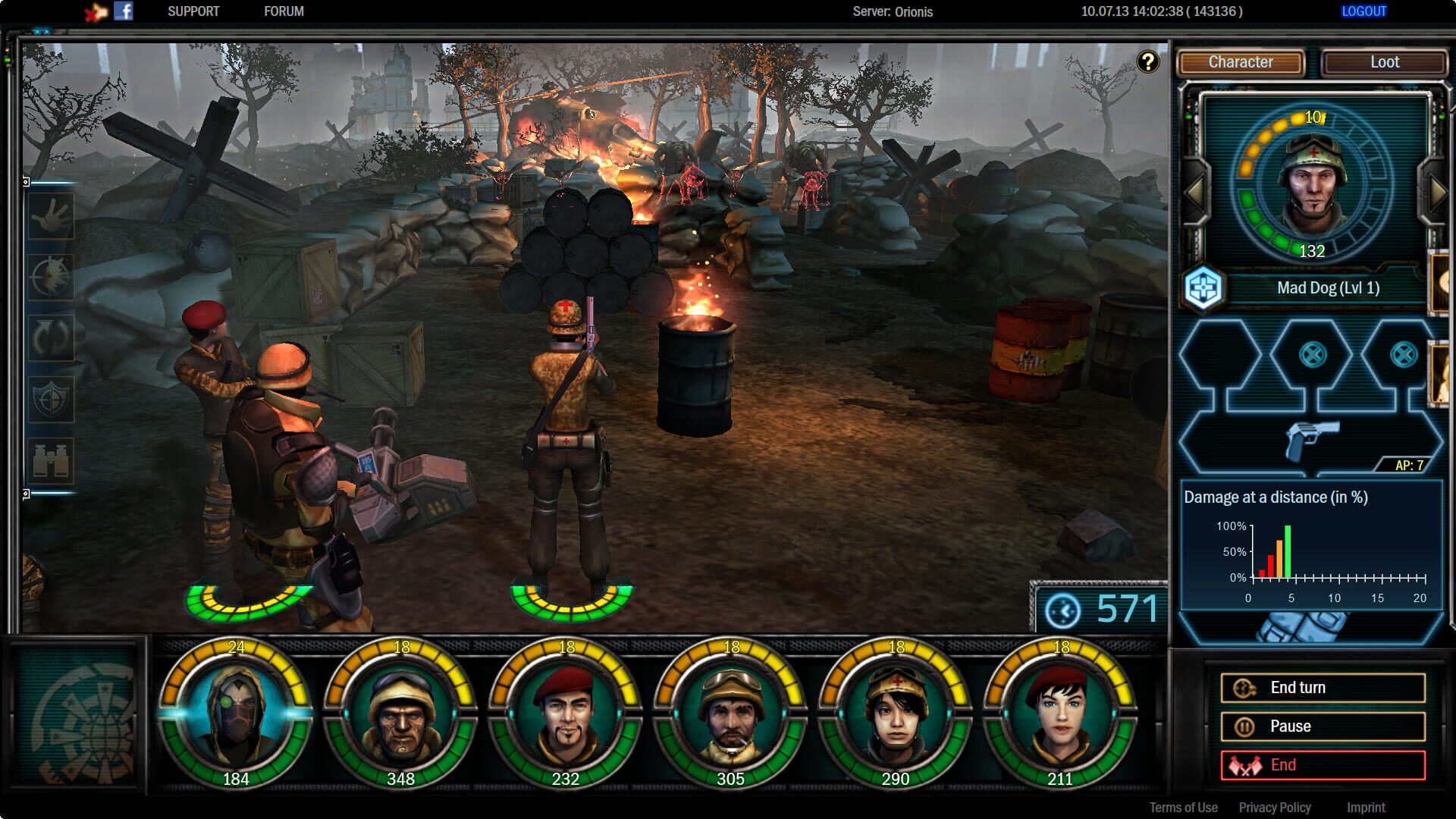 Screenshot for UFO Online: Fight for Earth