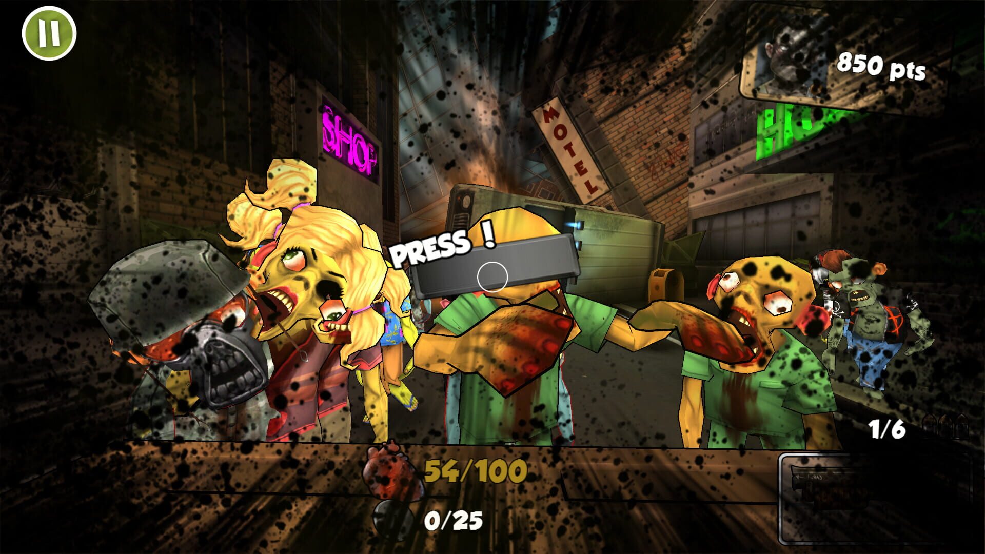 Screenshot for Rage Against the Zombies